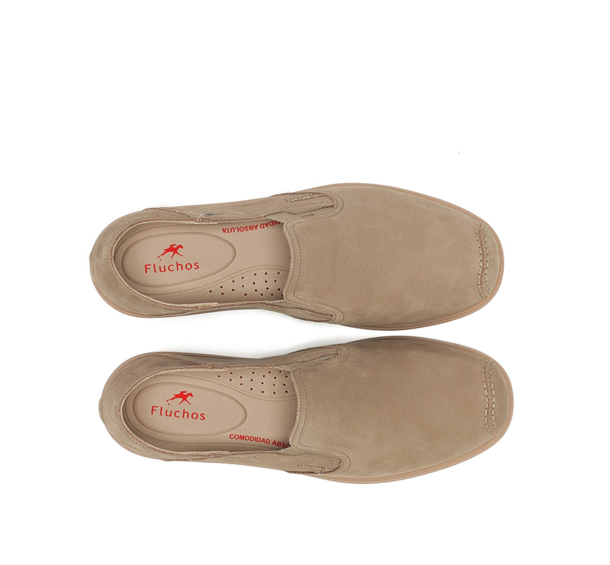 Fluchos Tribal F2194 slip-on marron homme gomme