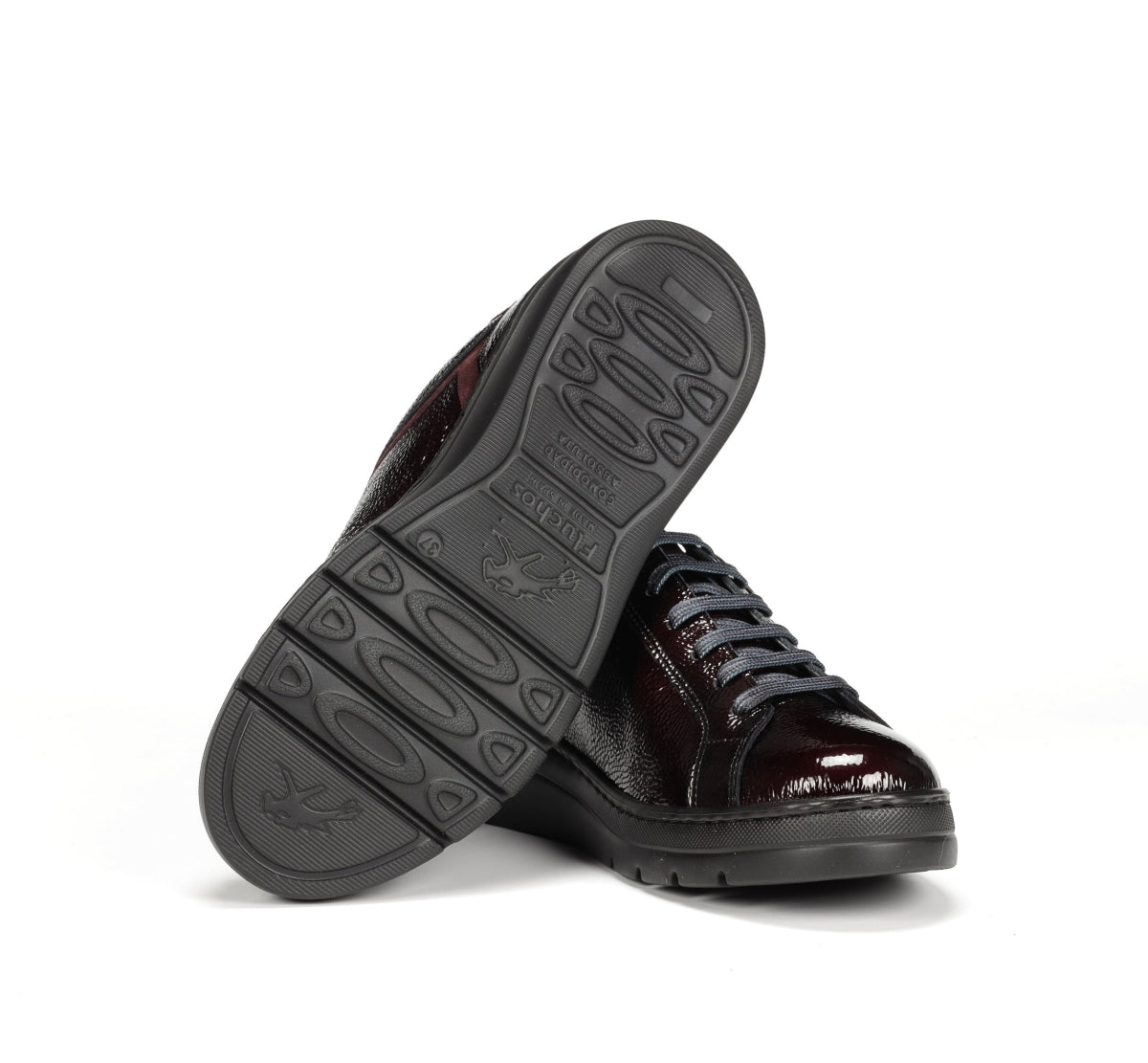 Fluchos Pompas F1666 baskets femme bordeaux léger