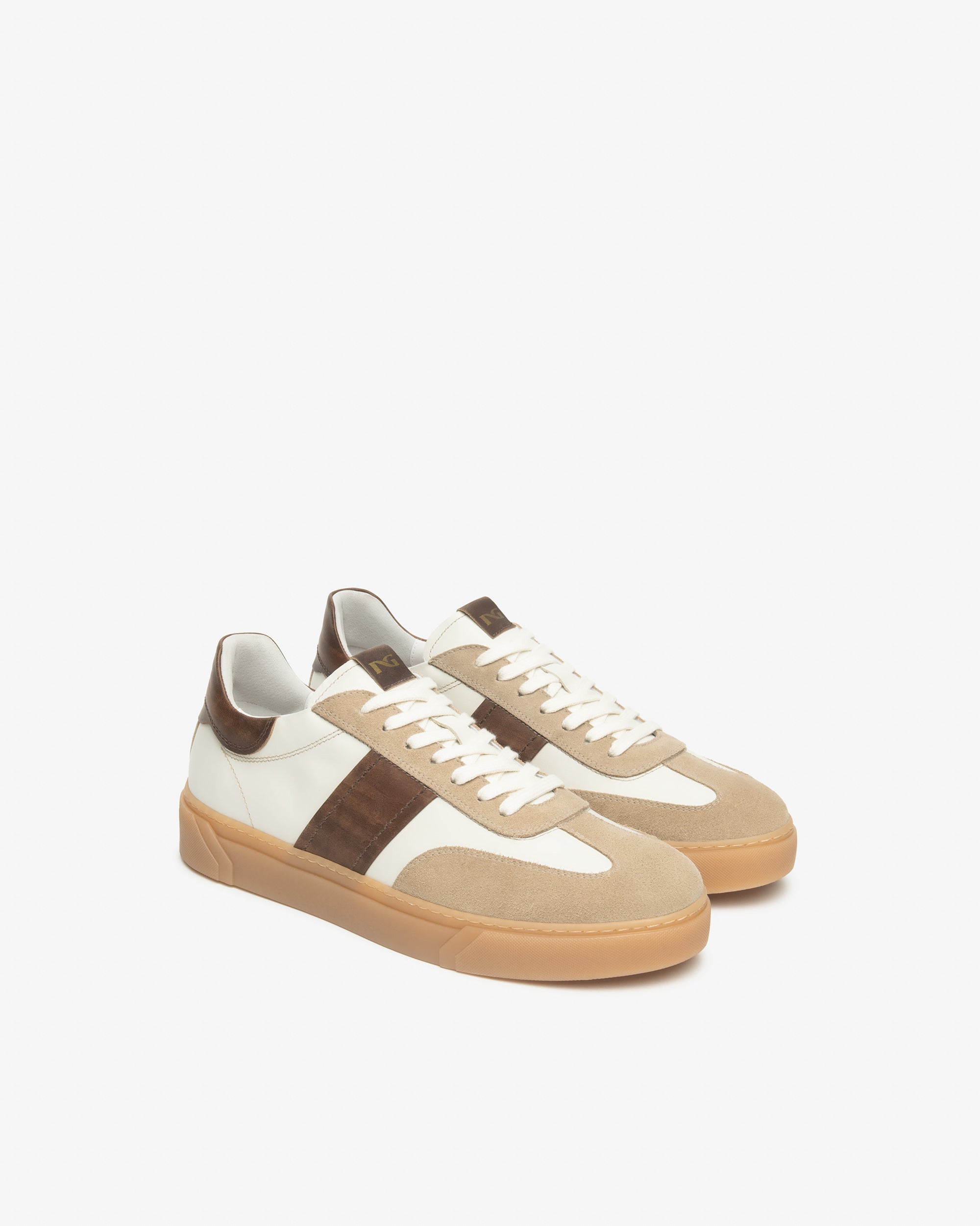 Nero Giardini Sneakers baskets cuir homme du 39 au 46