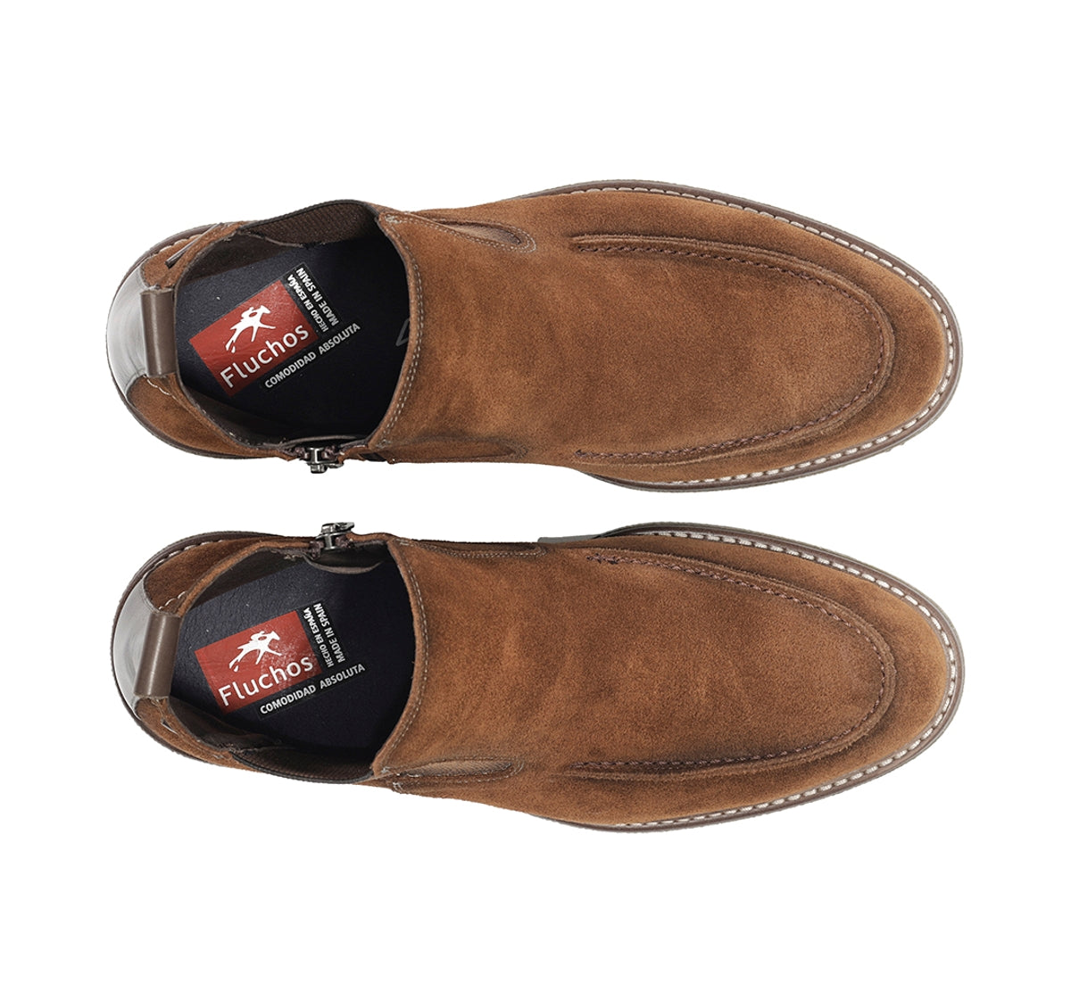 Fluchos Kasper F1821 bottines marron homme 42 cuir