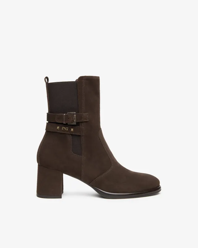 Nero Giardini Ankle Booties bottines daim femme talon 6 cm