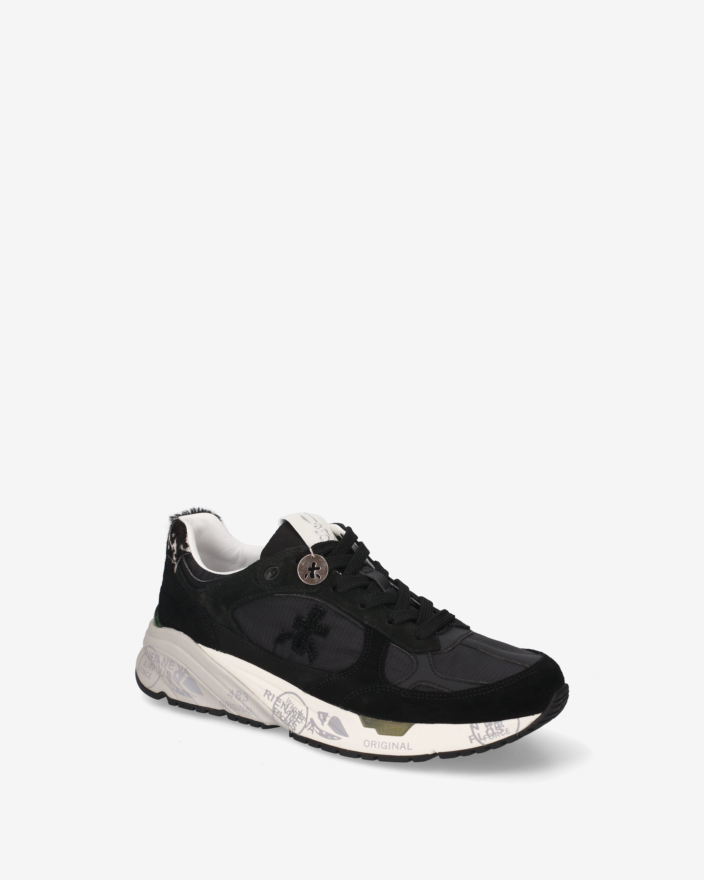 Premiata Mased 8512 sneakers femme daim noir