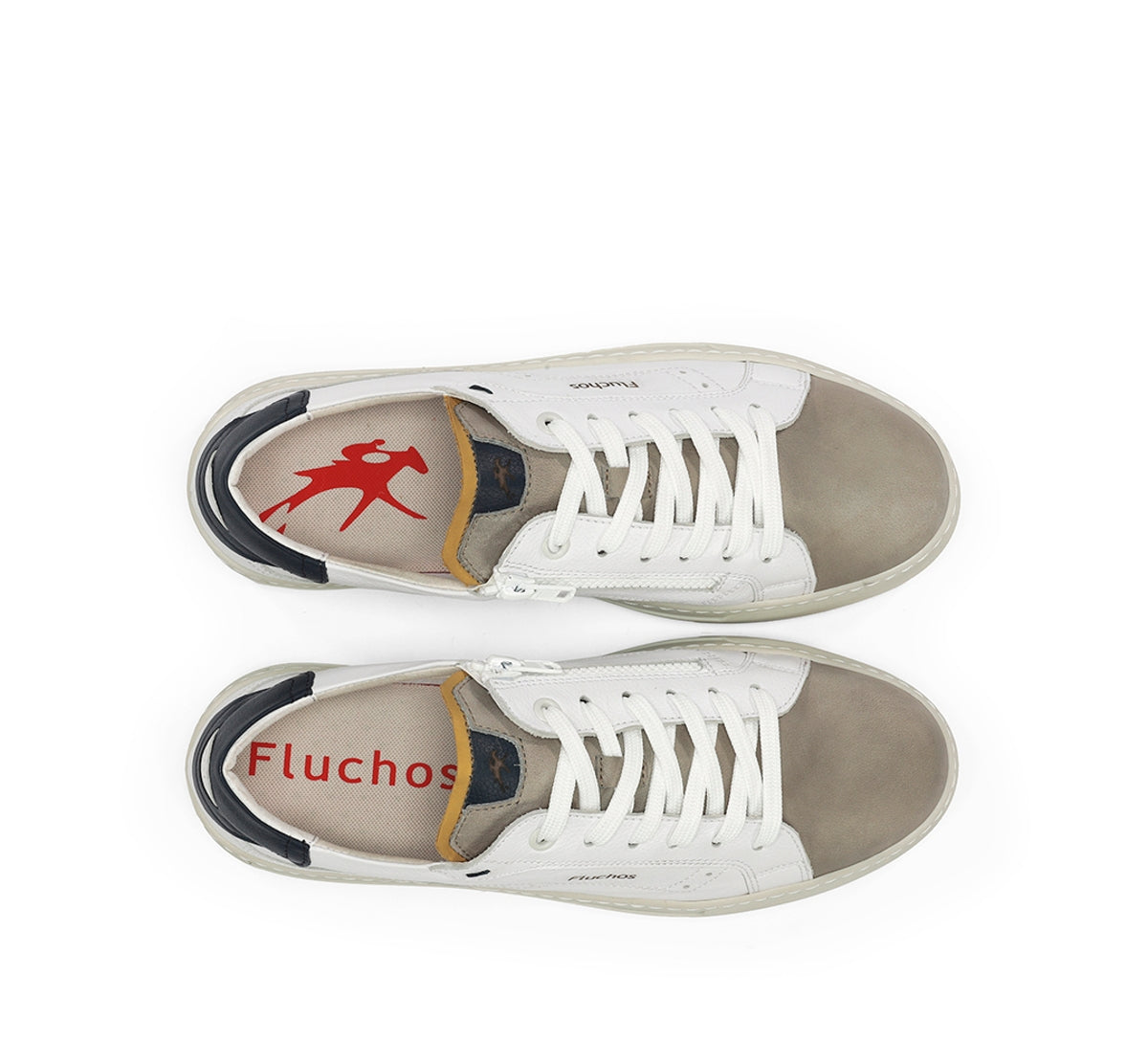 Fluchos Nemo F2218 baskets blanches homme slip on