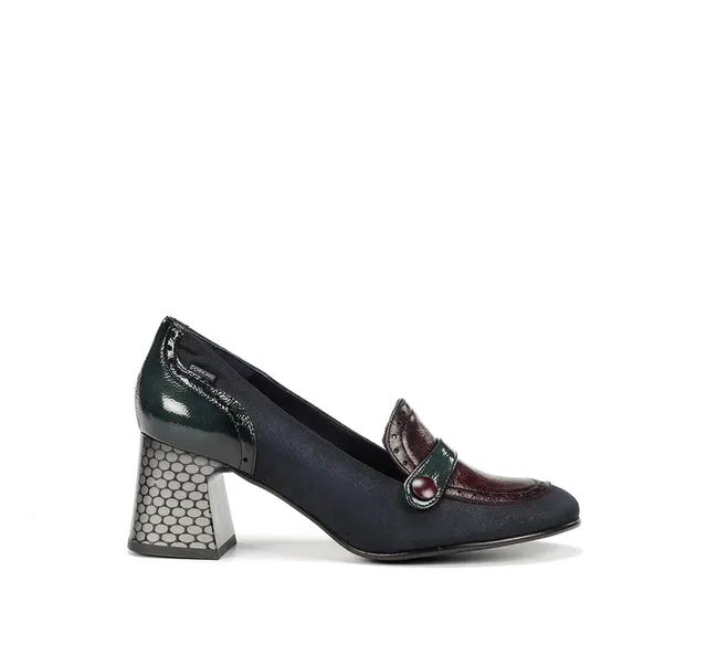 Dorking by Fluchos Dacy D9614 mocassin bleu talon