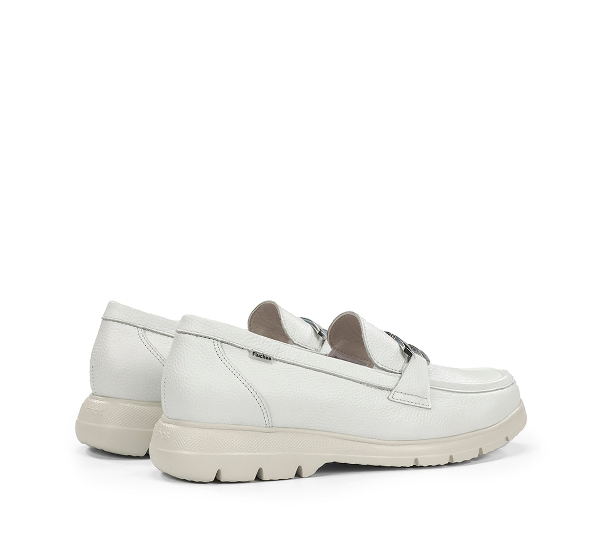 Fluchos Gladis F2201 mocassin femme blanc leger
