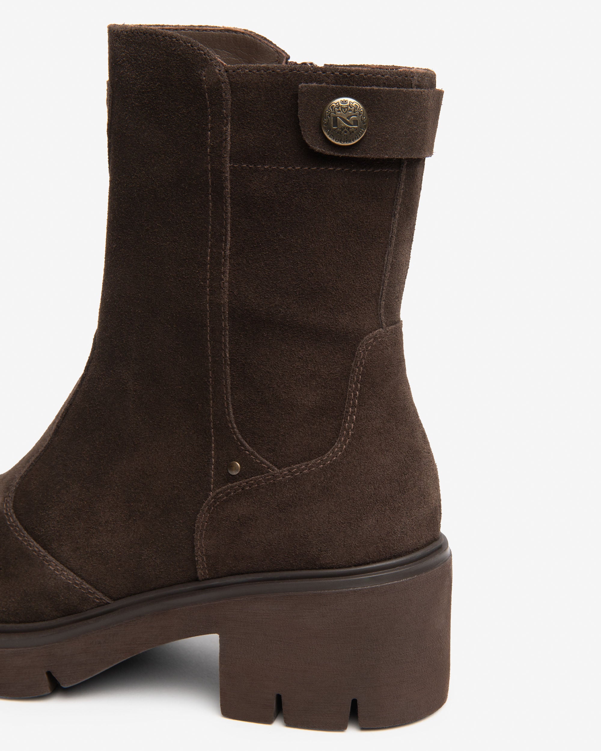 Nero Giardini Ankle Boots bottines daim femme zip talon 60