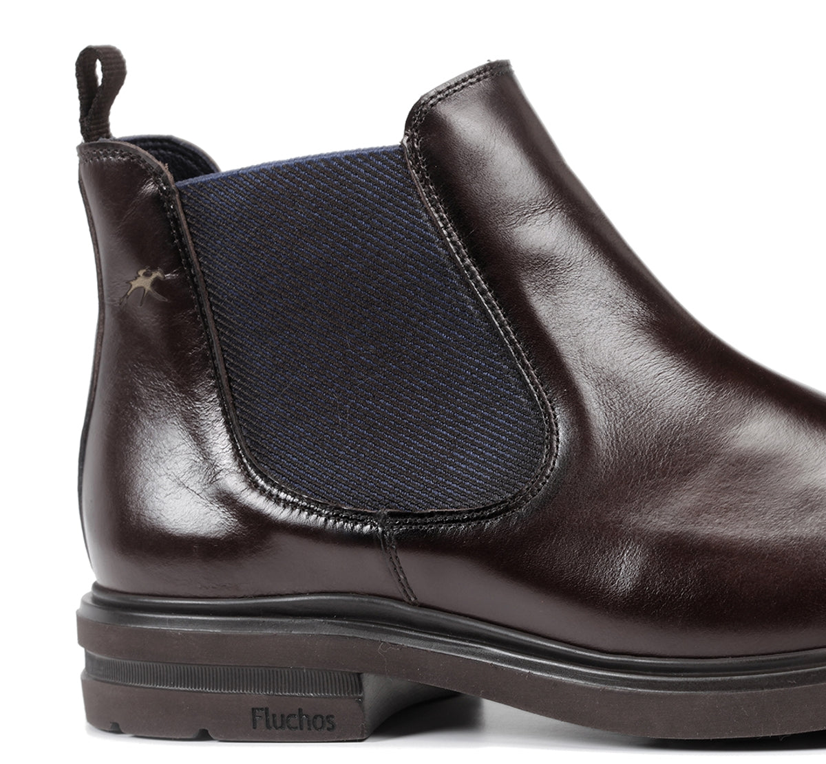 Fluchos Belgas F0770 botte homme marron cuir legere