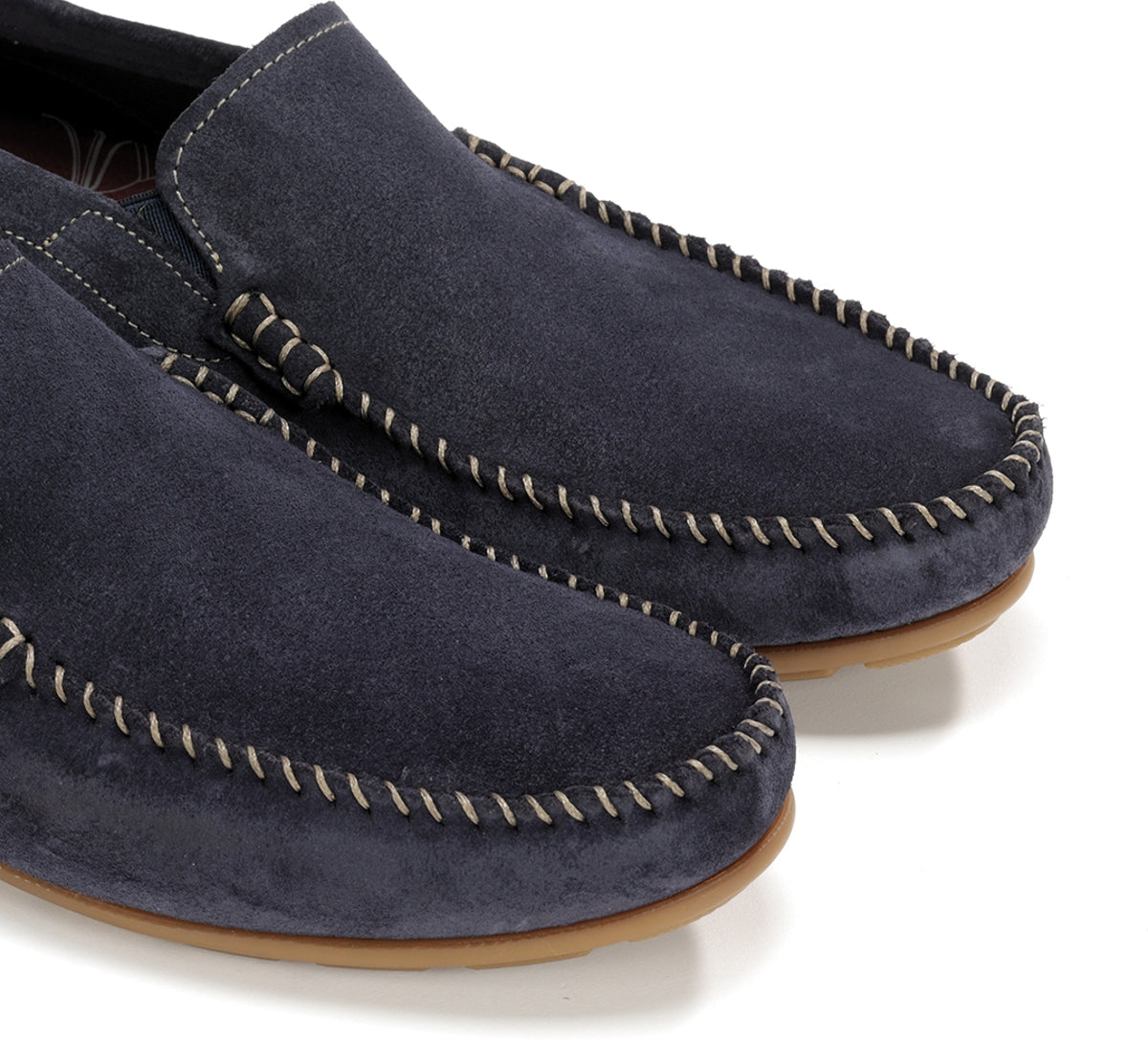 Fluchos Dorian F1091 mocassins bleu homme cuir