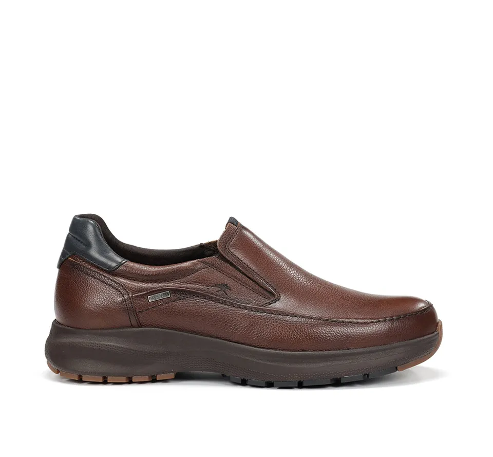 Fluchos Triton F2064 slip on marron homme cuir imperméable