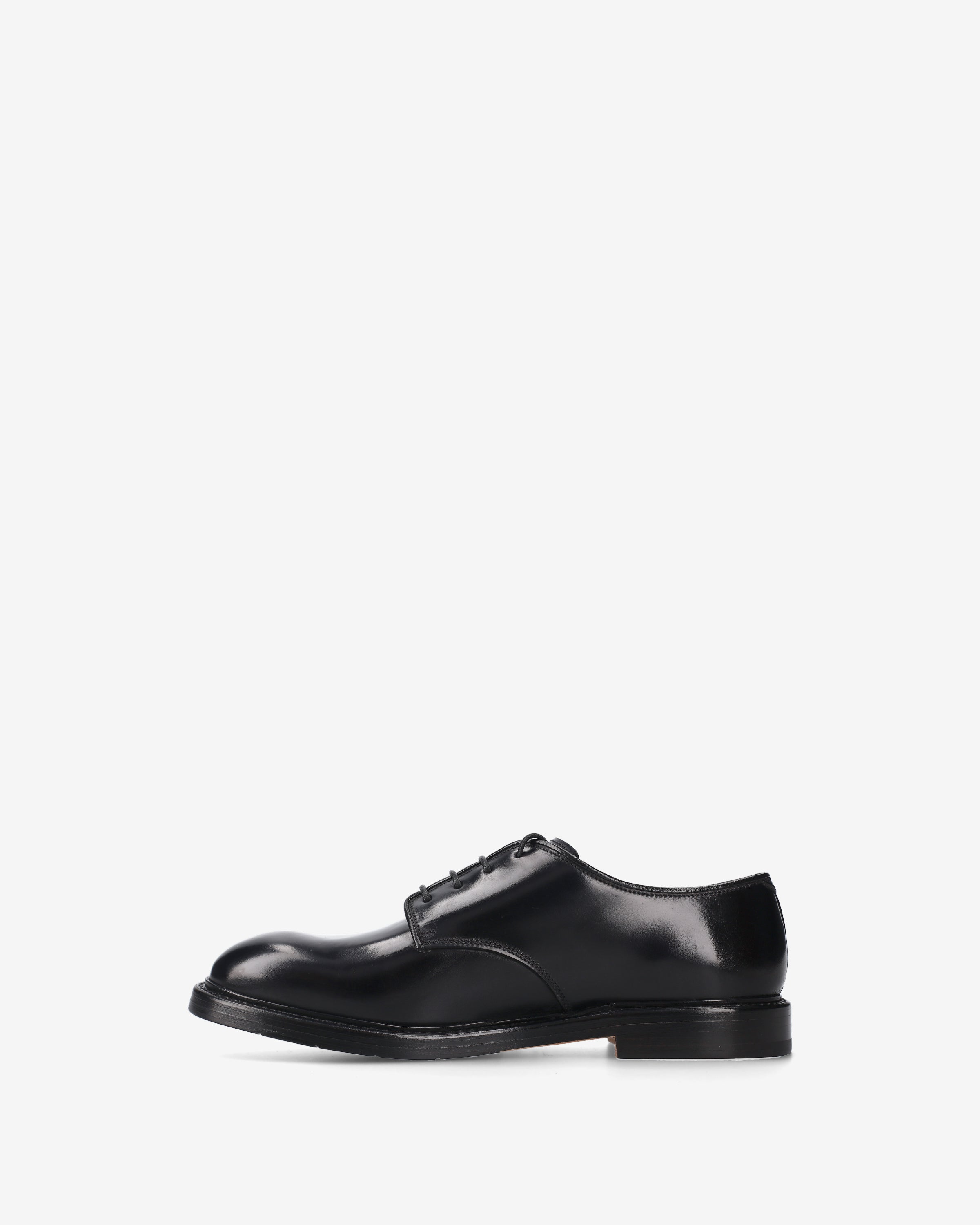 Premiata derbies homme noir cuir made in Italy