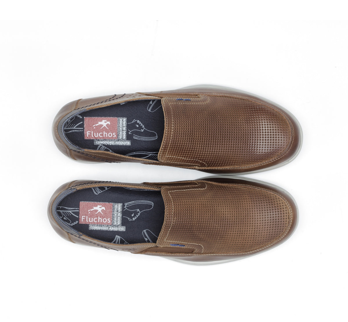 Fluchos Sumatra F0118 Chaussures Homme Marron Casual