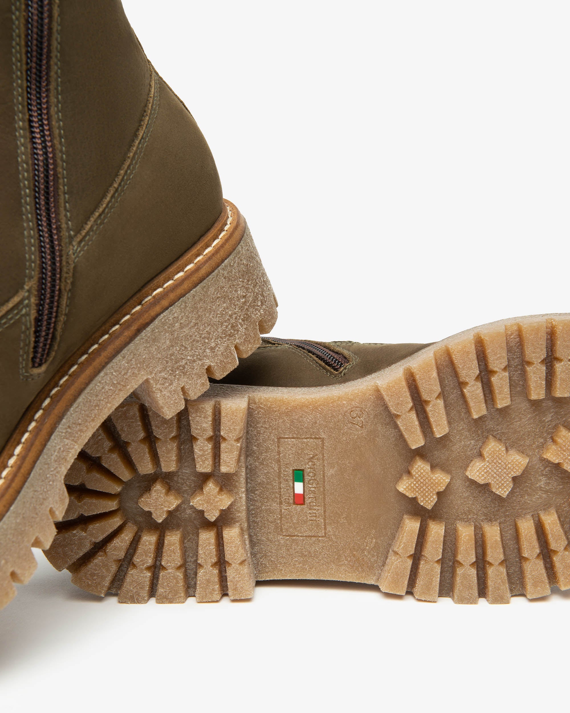 Nero Giardini Combat Boots rangers femme cuir