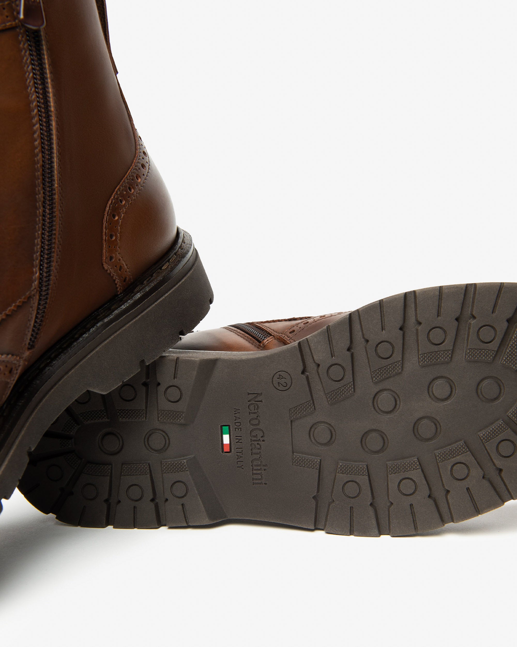 Nero Giardini Combat Boots boots homme cuir