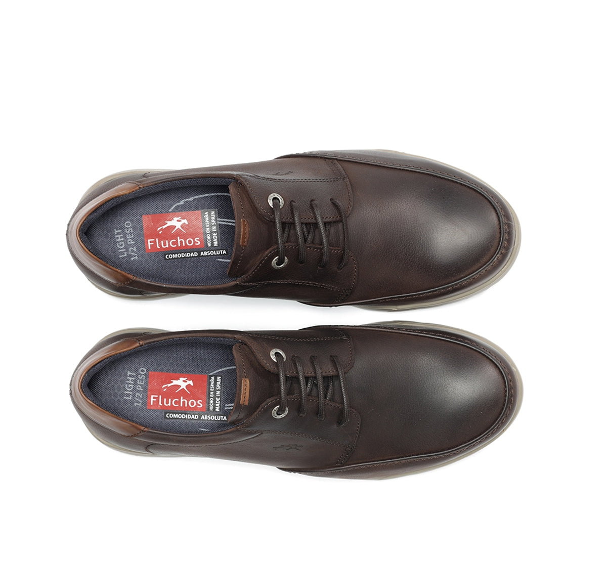 Fluchos Daryl F1460 derbies homme marron cuir