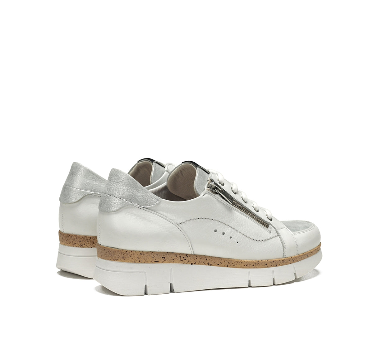 Dorking India D9301 basket femme blanc confort