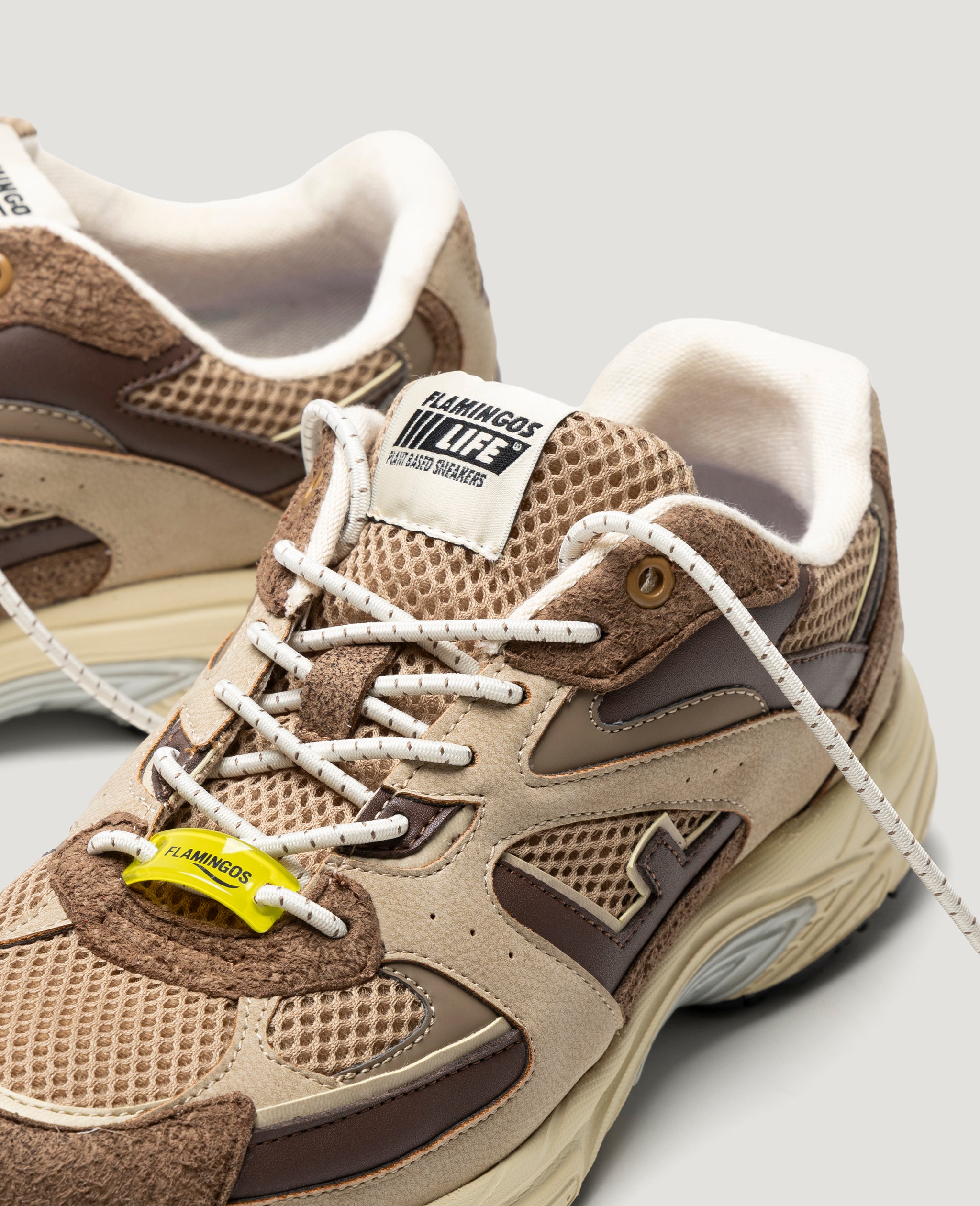 Flamingos Wairoa Cocoa Cream sneaker vegan mixte
