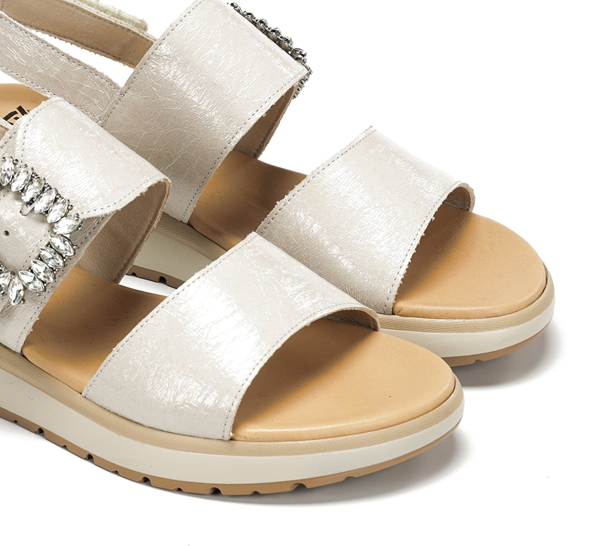 Dorking by Fluchos Ter D9724 sandale femme blanche