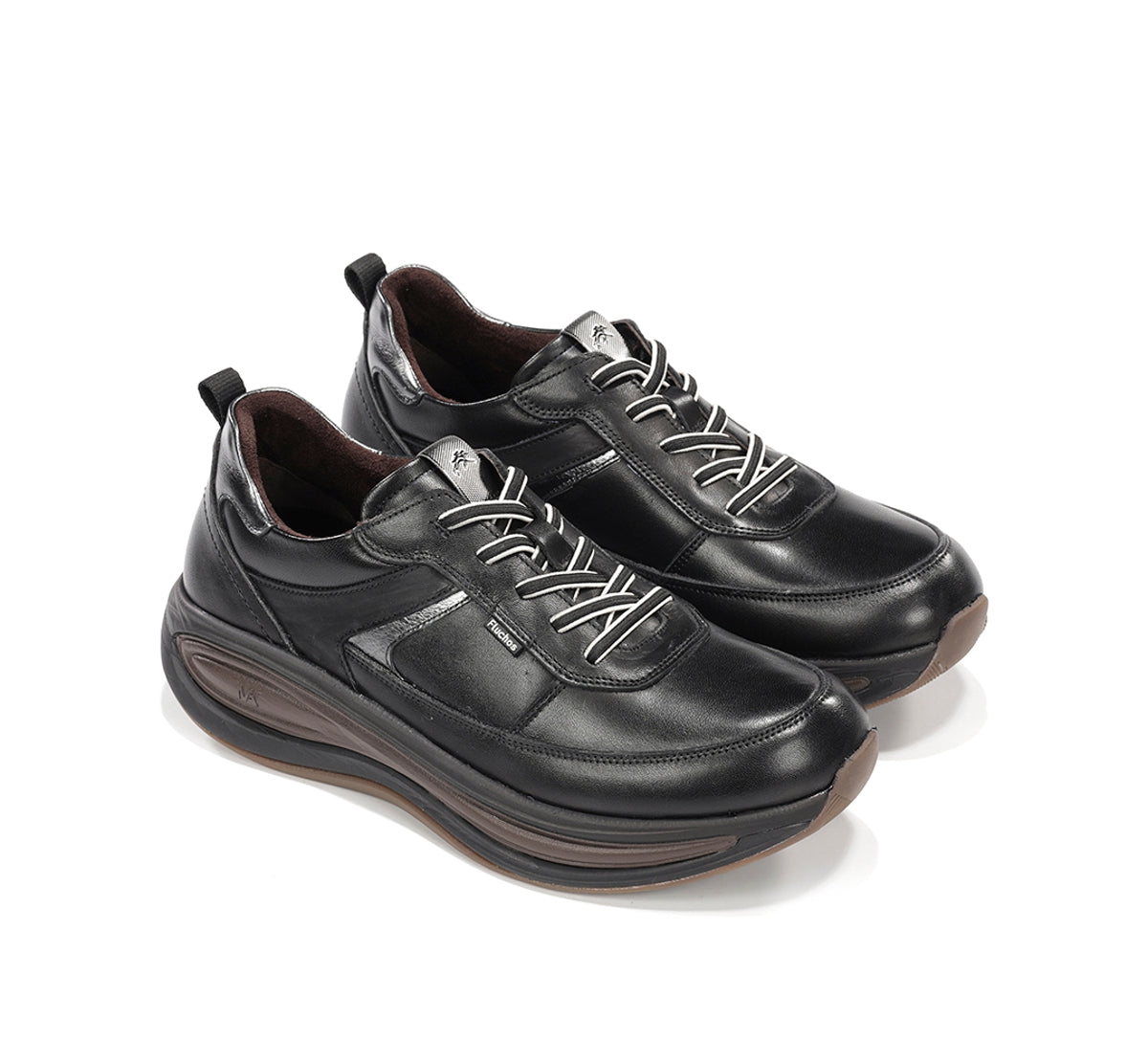 Fluchos Showstep F2579 baskets femme noir confort