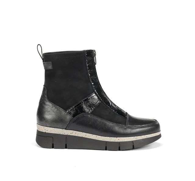 Dorking India D9331 bottines noir femme confort