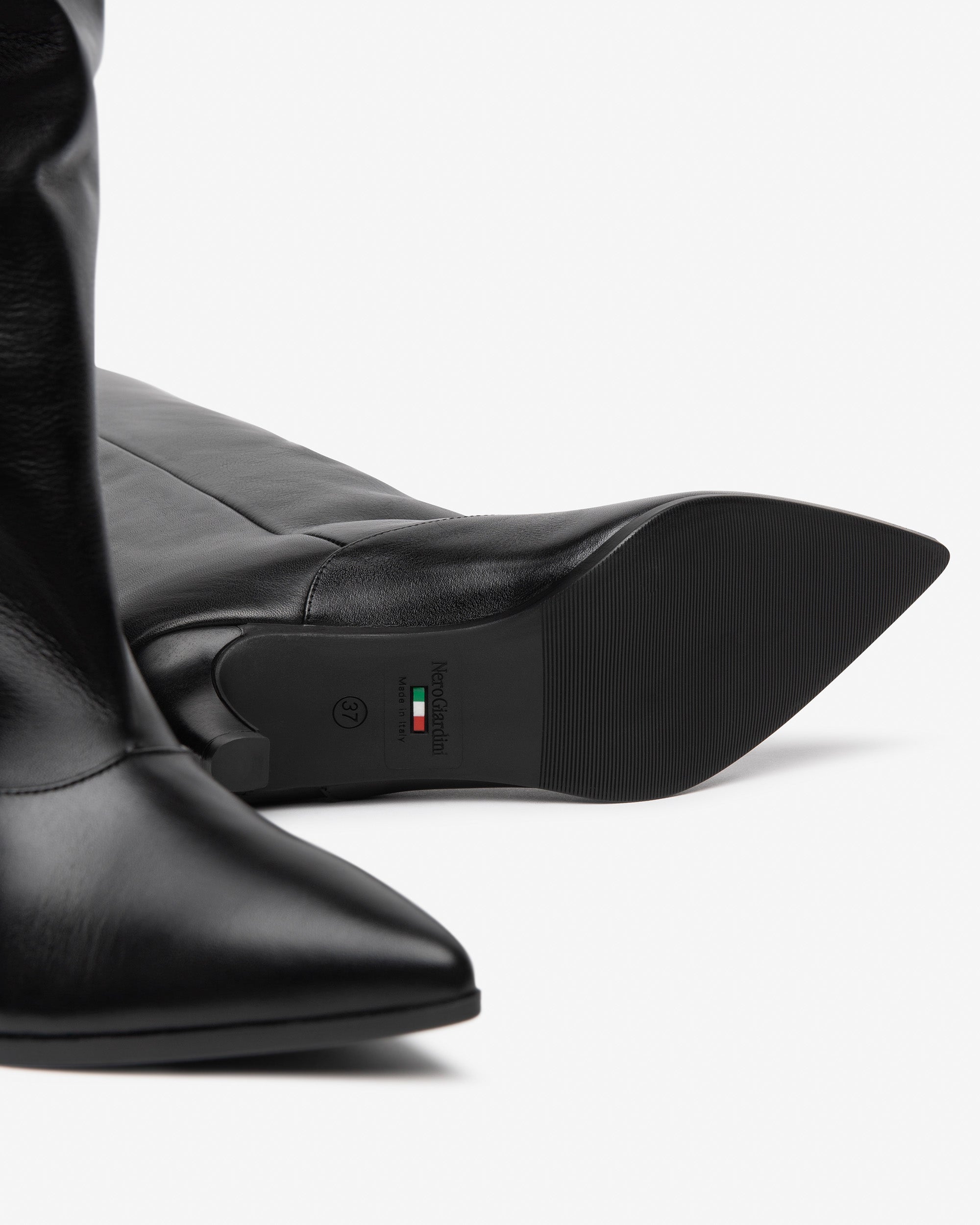 Nero Giardini Boots bottines cuir femme talon 55 mm