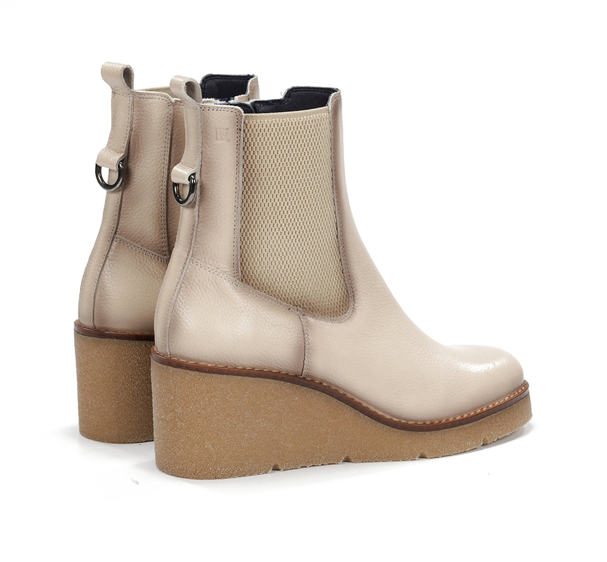 Dorking by Fluchos Lalie D9191 bottine taupe femme cuir