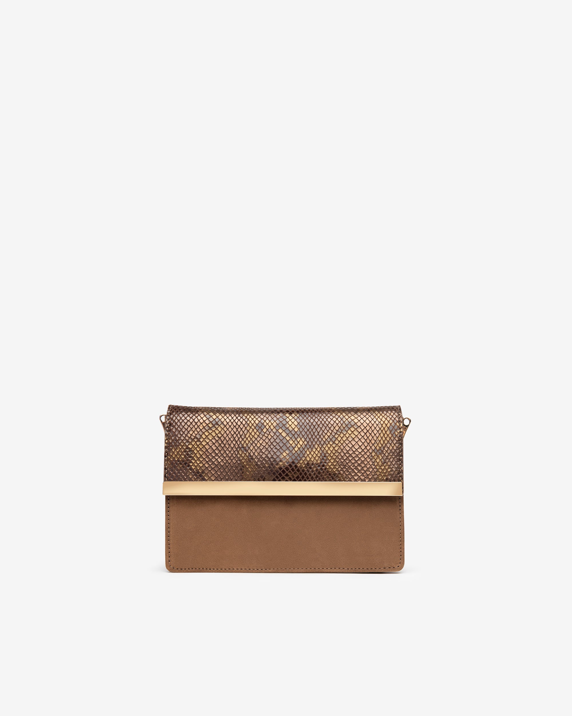 Nero Giardini Bags pochette cuir suède animalier PZ