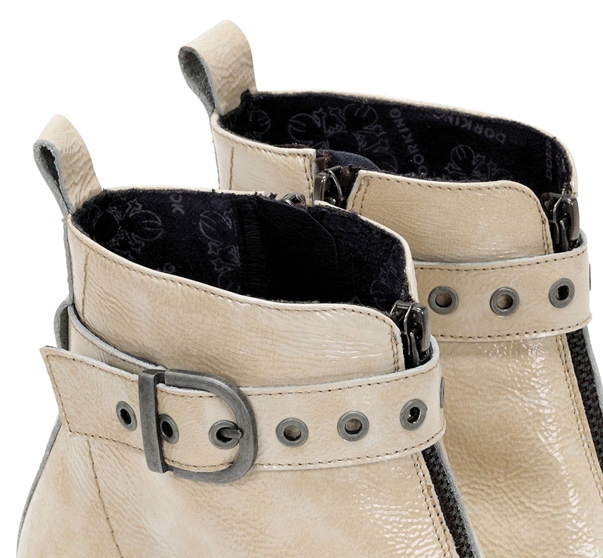 Fluchos Dorking Thais D8300 Bottines Blanc Talon