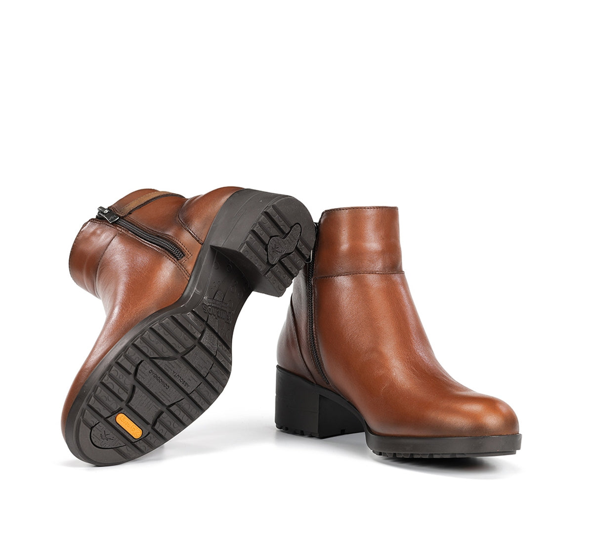Fluchos Aliss F2240 bottine femme marron cuir