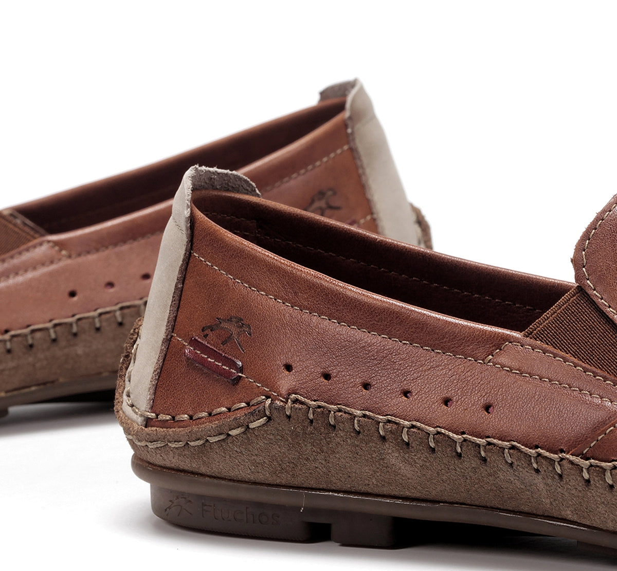Fluchos Dorian F1177 mocassin homme marron