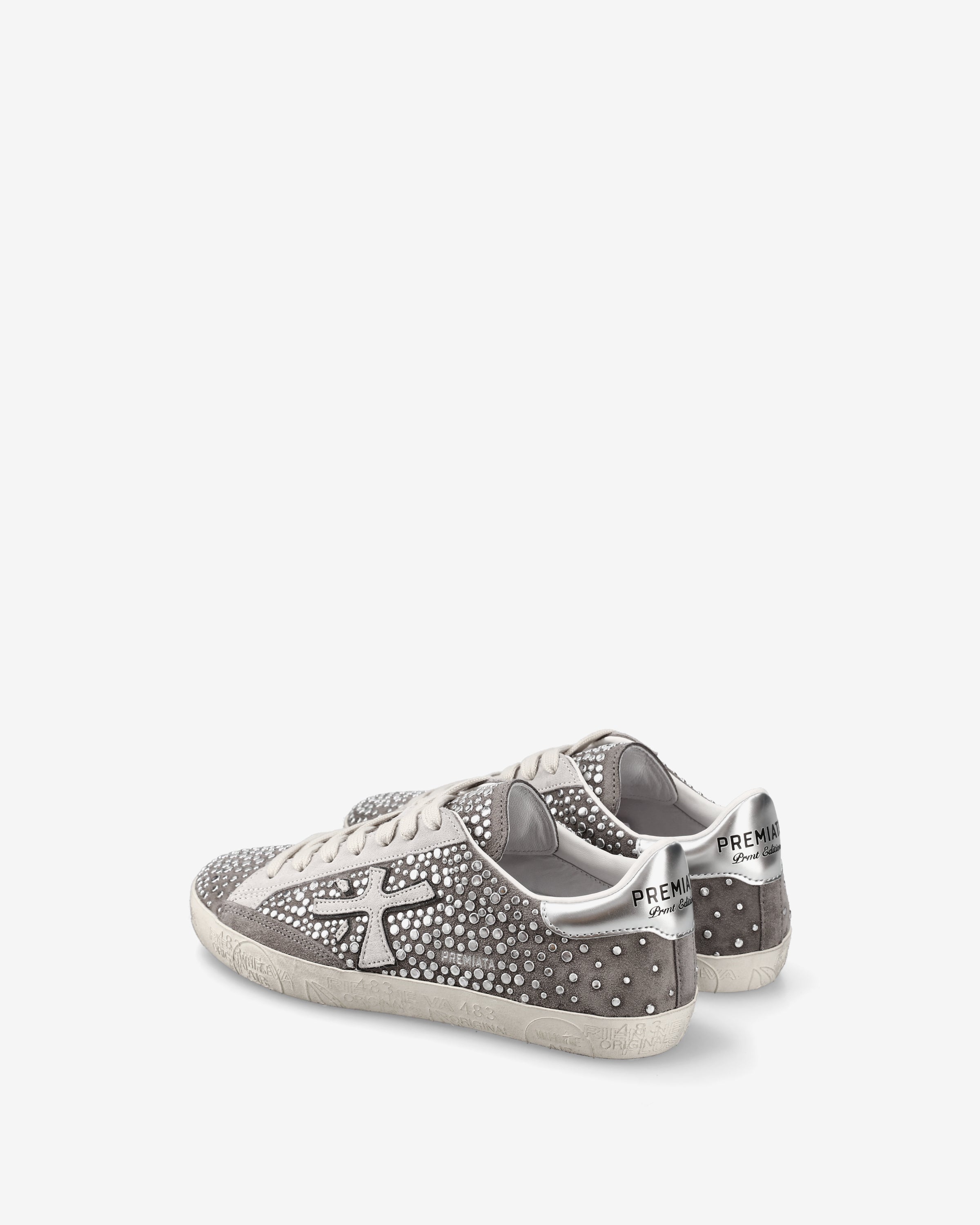 Premiata Stevend 7850 sneakers femme gris argent