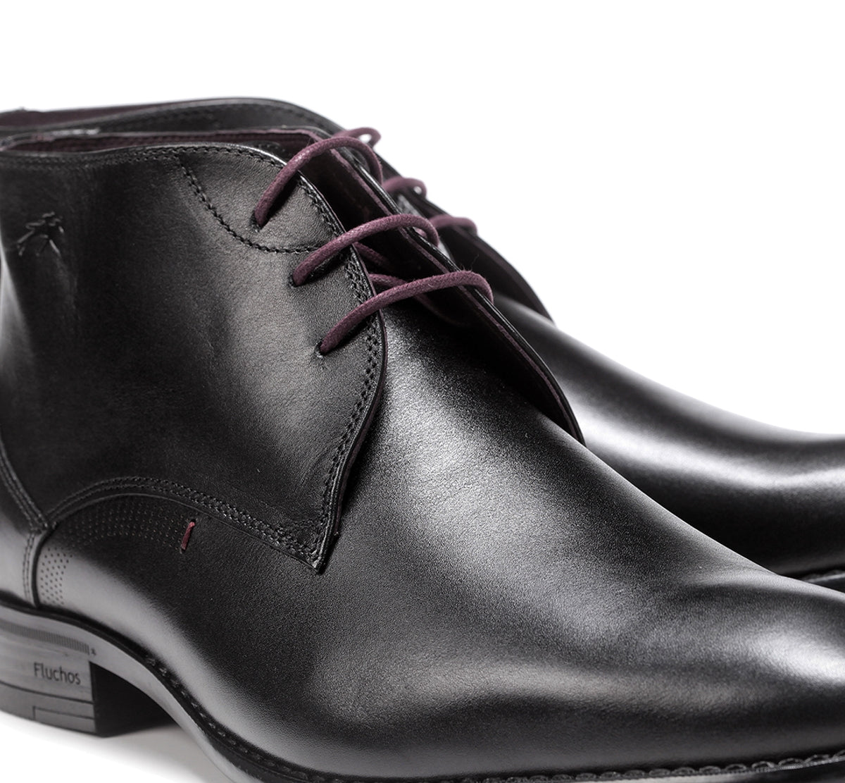 Fluchos Alex 9205 bottine noire homme habillée