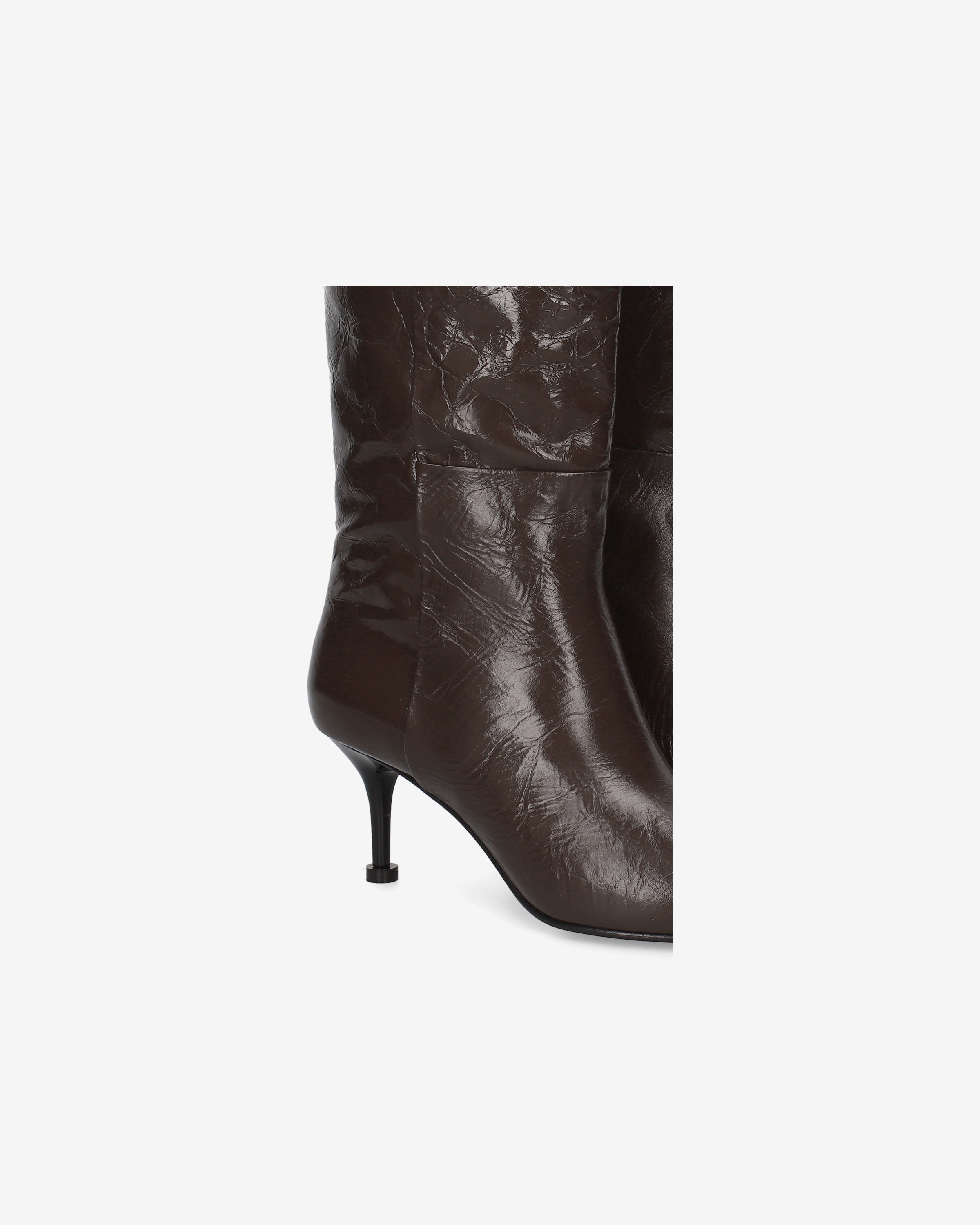 Premiata Boots bottes cuir marron pointure 38 talon 6,5 cm