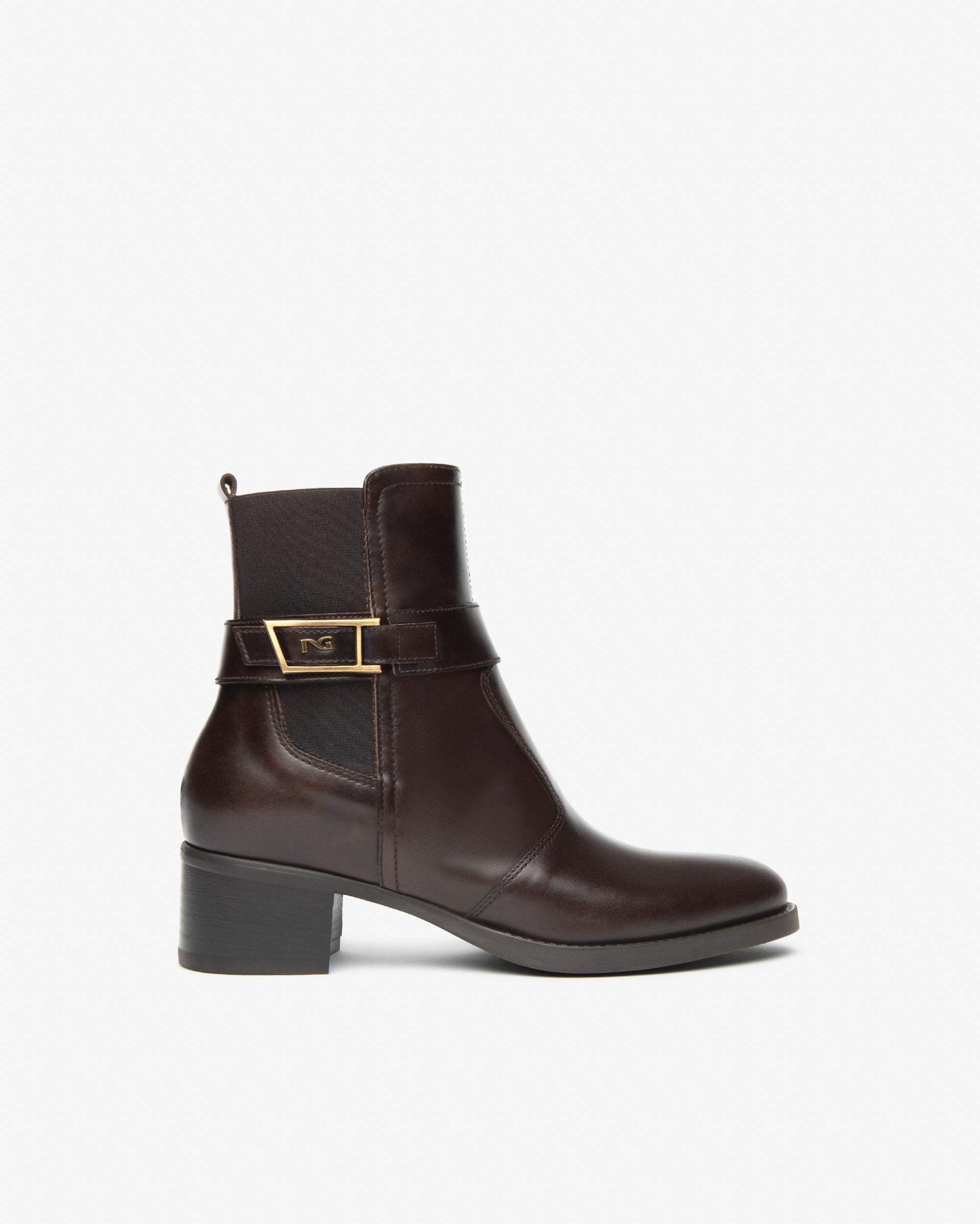 Nero Giardini bottines cuir tissu femme hiver