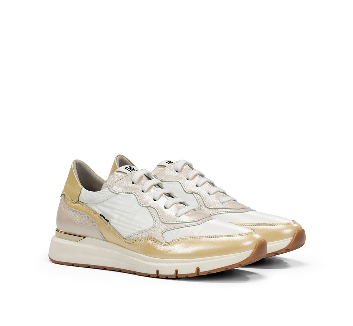 Dorking Serena D9048 Baskets Femme Jaune Confort