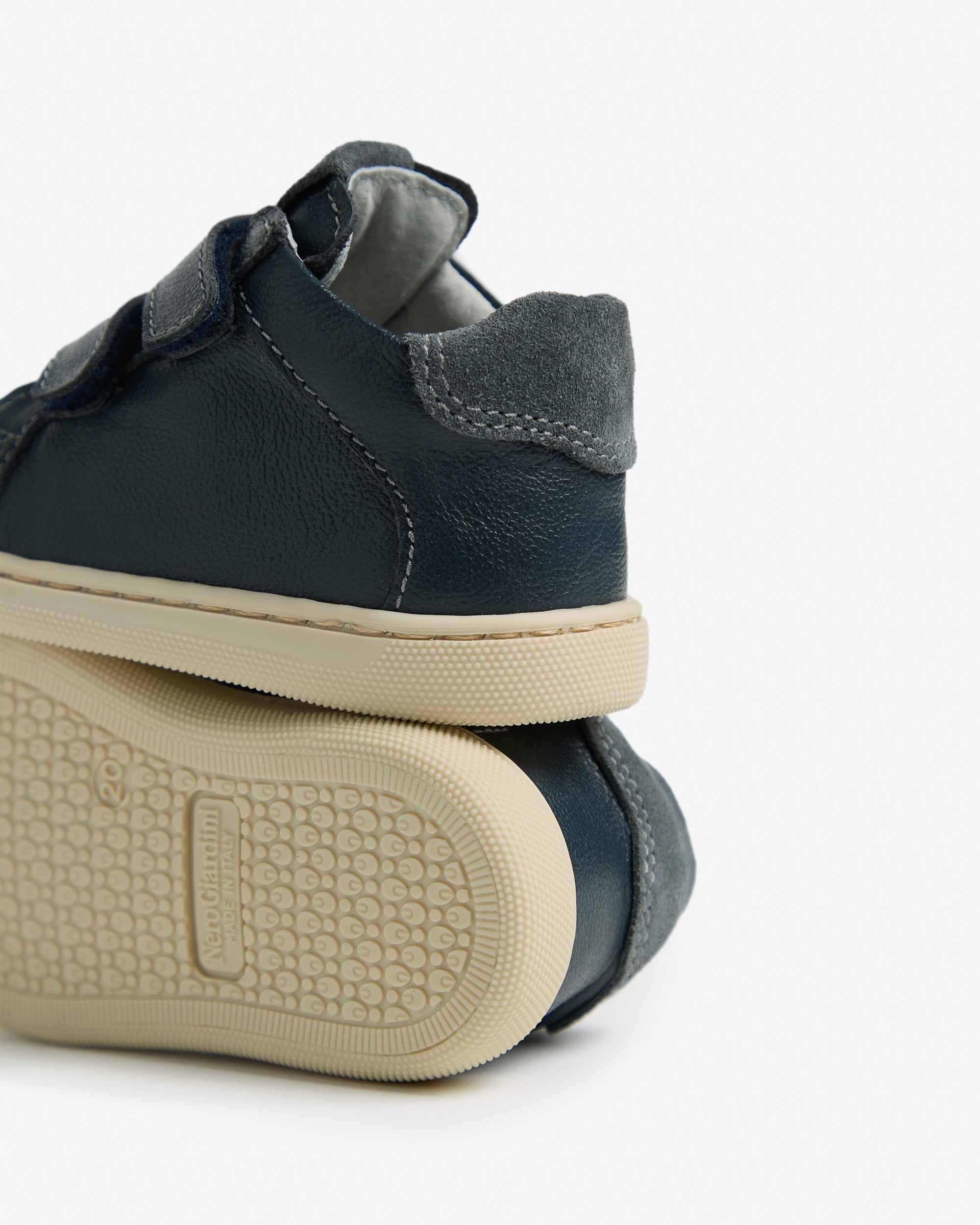 Nero Giardini Sneakers baskets garçon cuir scratch