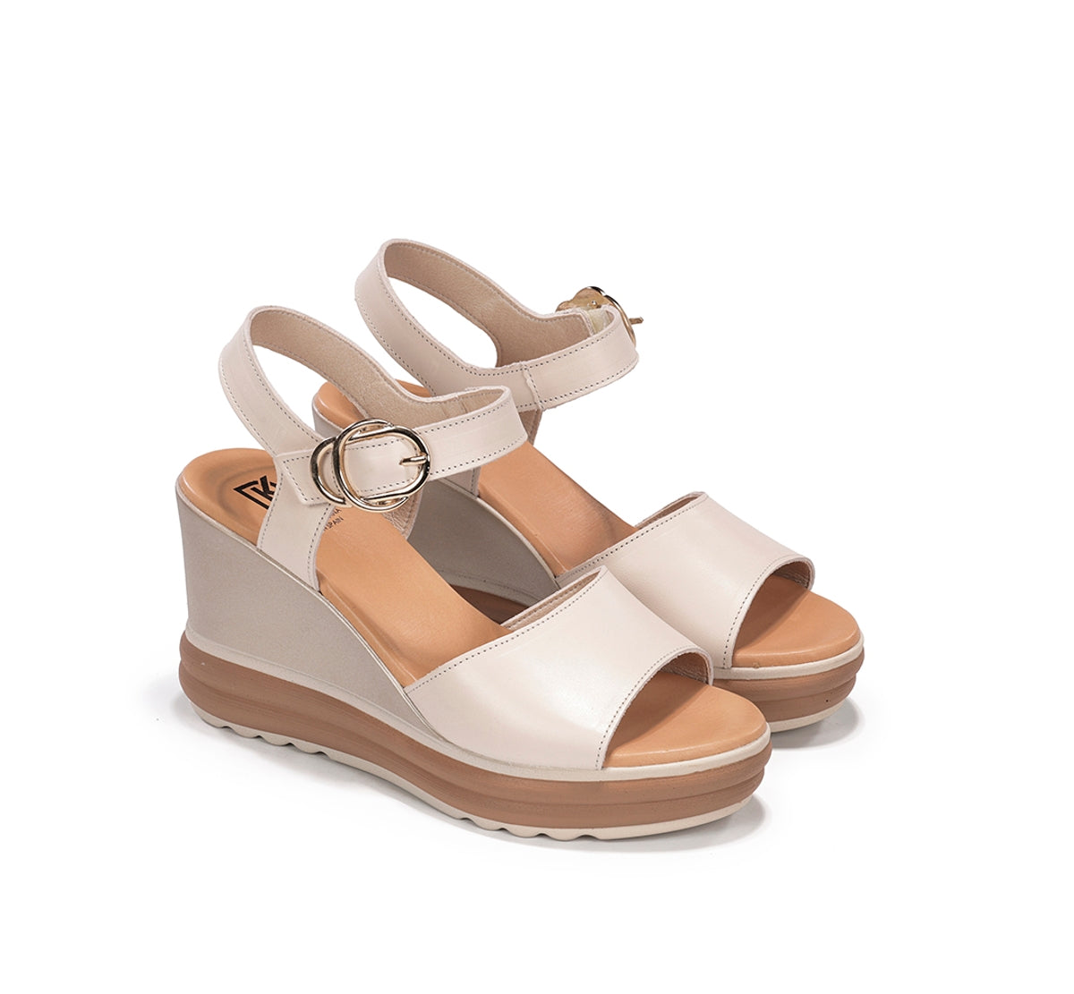 Dorking by Fluchos Diane D9696 sandales femme taupe