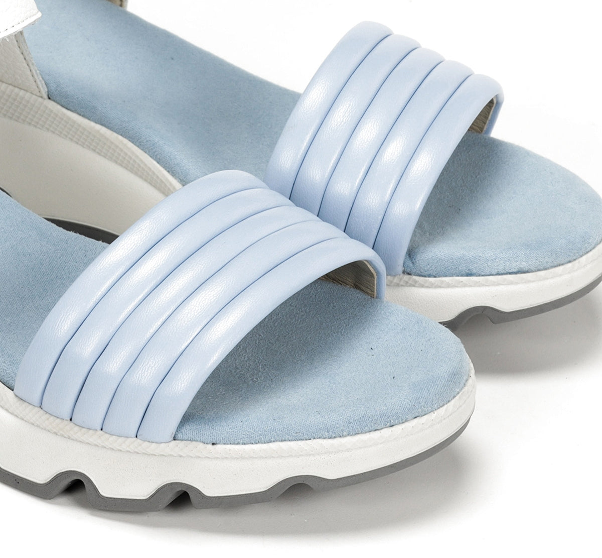 Dorking by Fluchos Lais D9023 sandales bleu plateforme