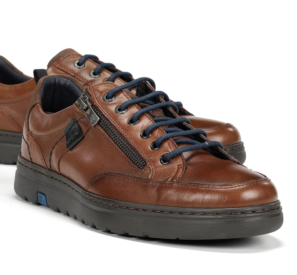 Fluchos Atlas F0298 basket marron homme cuir