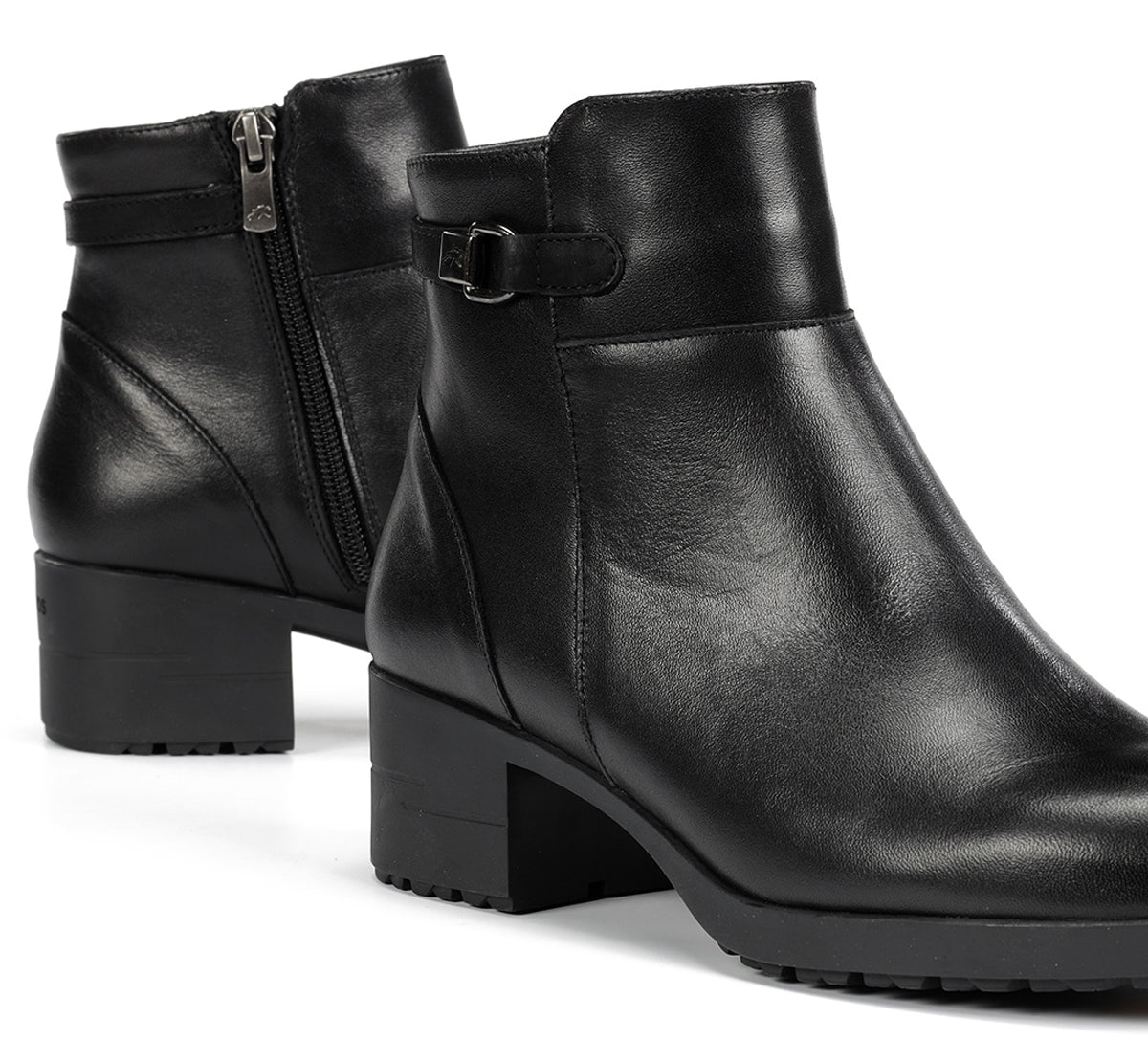 Fluchos Aliss F2240 bottine noire cuir femme