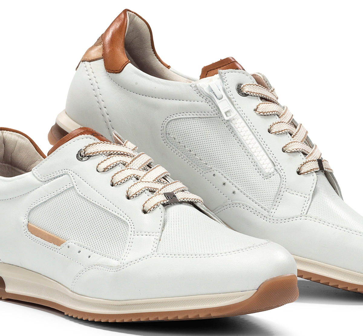 Fluchos Samir F2187 baskets blanc homme cuir