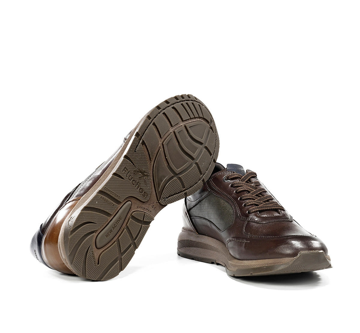 Fluchos Karter F2532 baskets homme marron confort