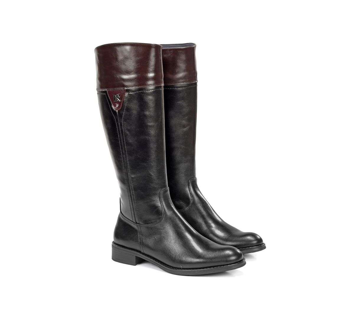 Dorking Tierra D9827 bottes femme noir cuir