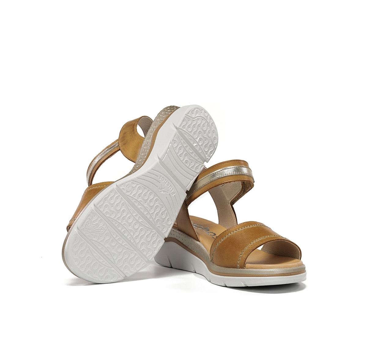 Fluchos Fire F2427 sandale marron compensée
