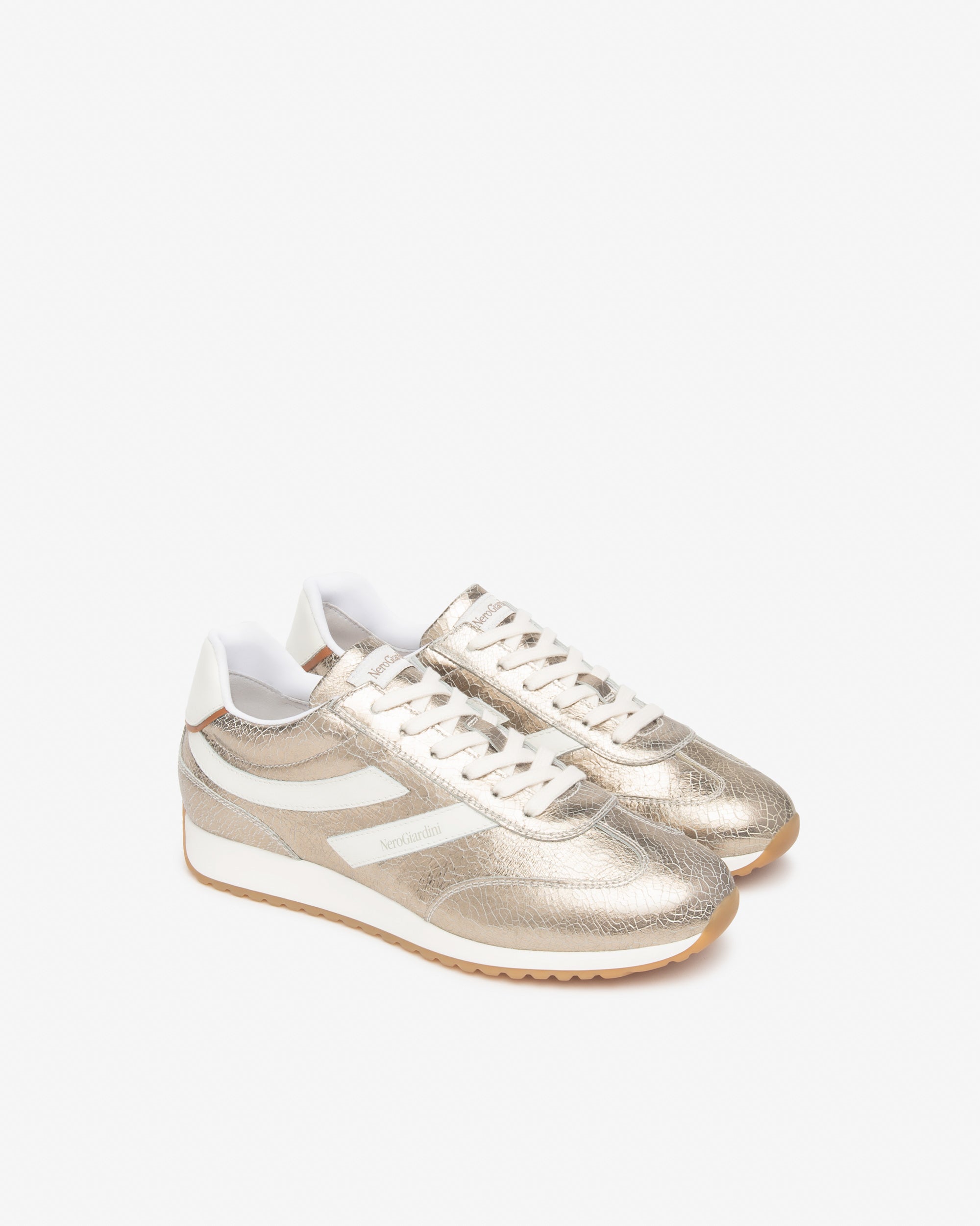Nero Giardini Sneakers Baskets Cuir Femme Été Confort