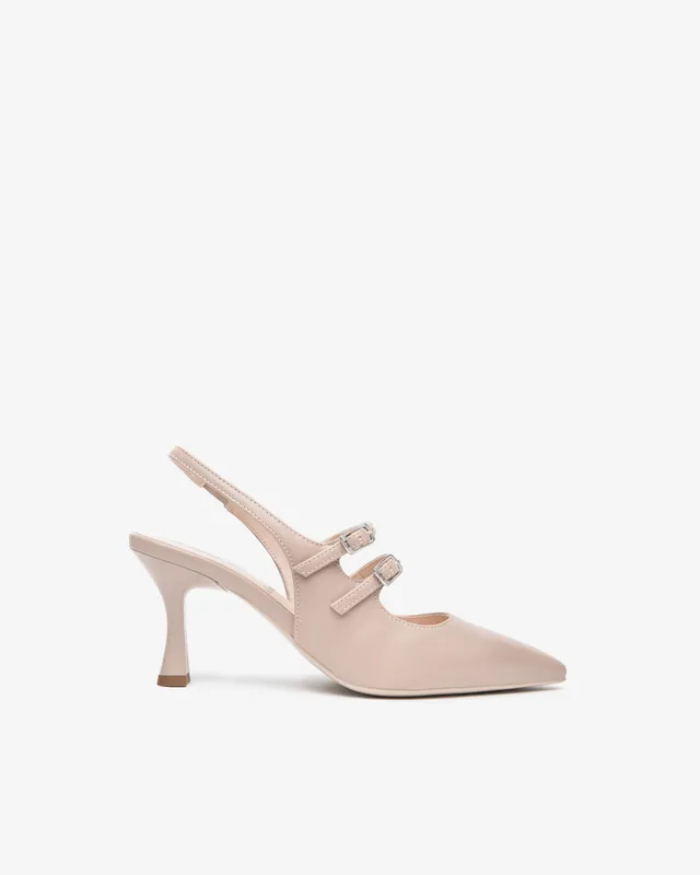 Nero Giardini Slingback Escarpins Cuir Premium 38