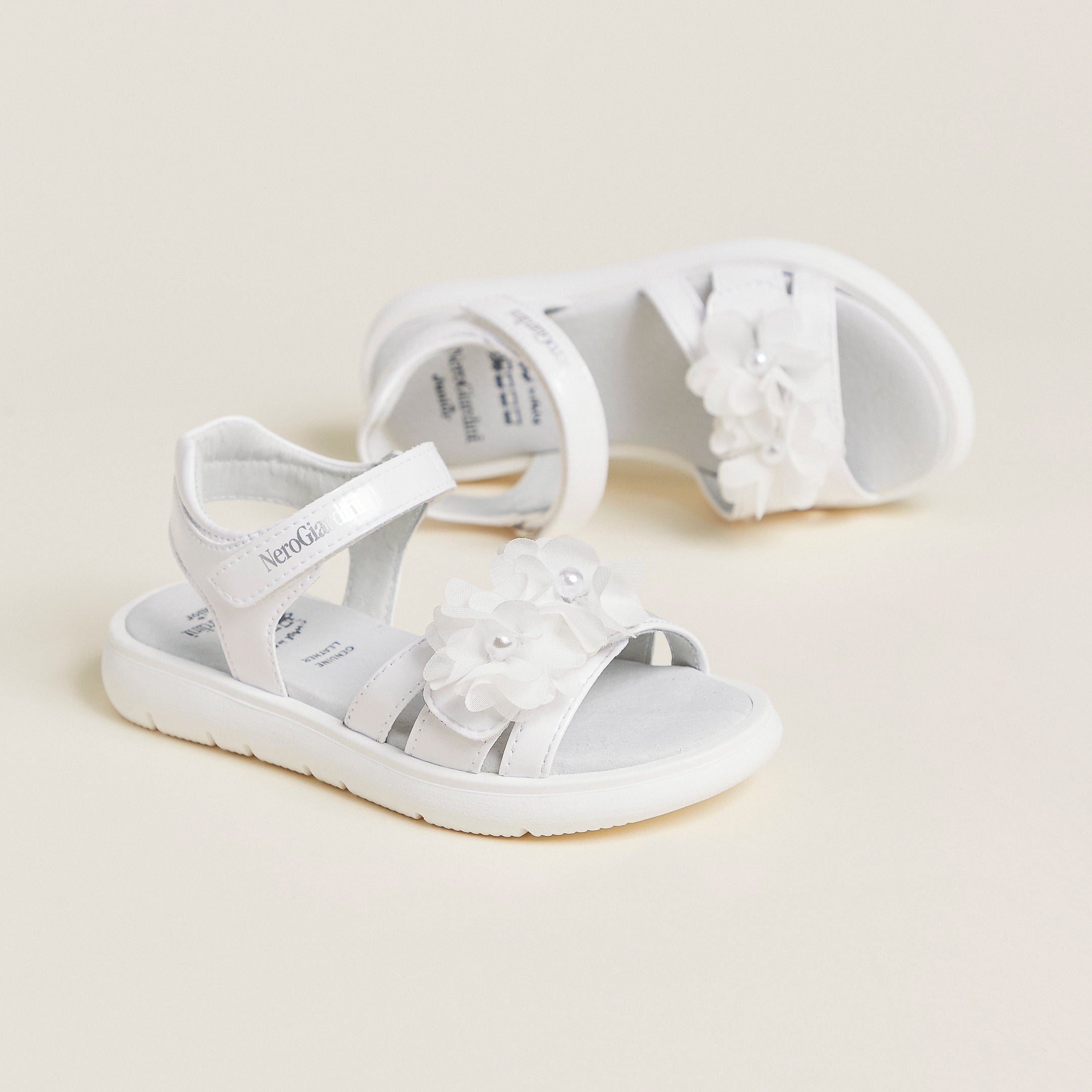 Nero Giardini Junior sandales fille cuir tissu 25-30