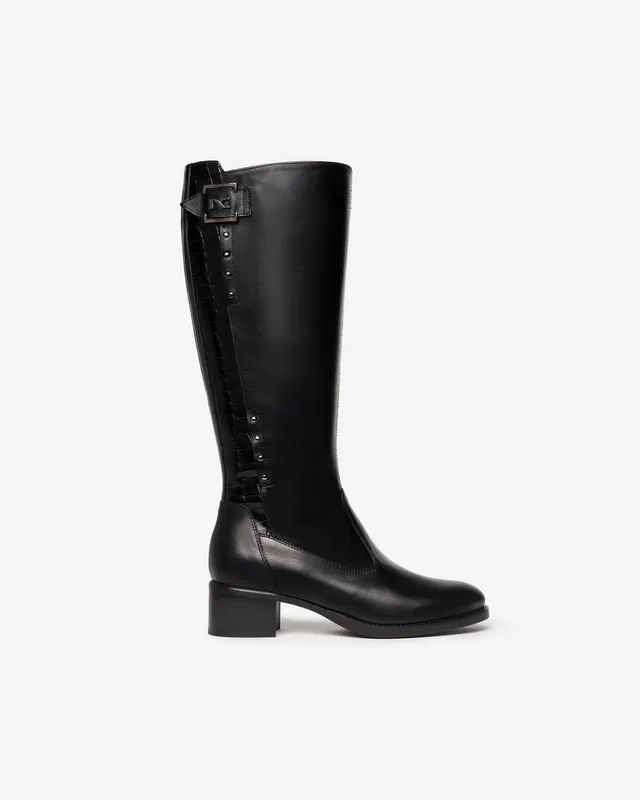 Nero Giardini Boots bottes cuir femme DryGo hiver