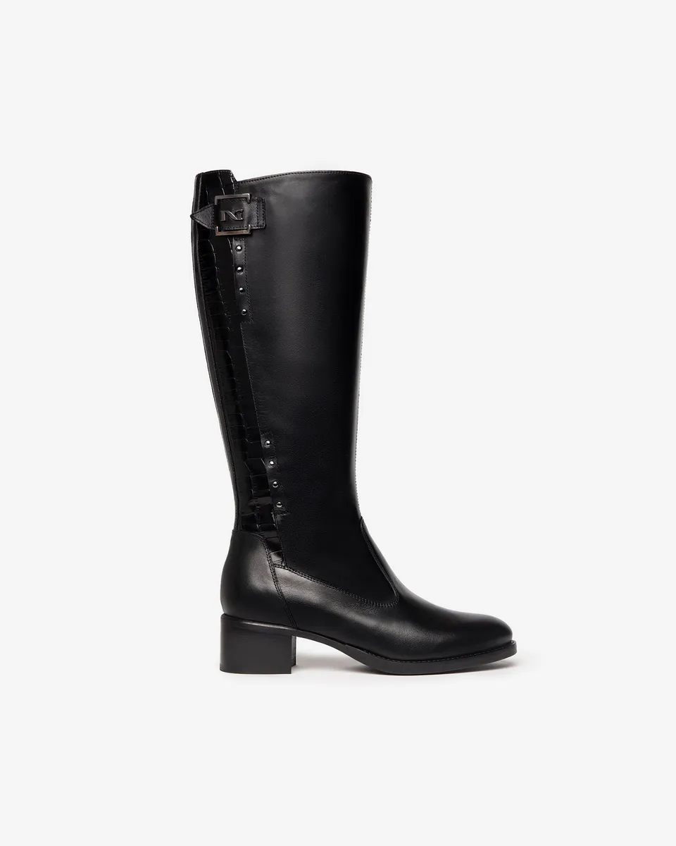 Nero Giardini Boots bottes cuir femme DryGo hiver