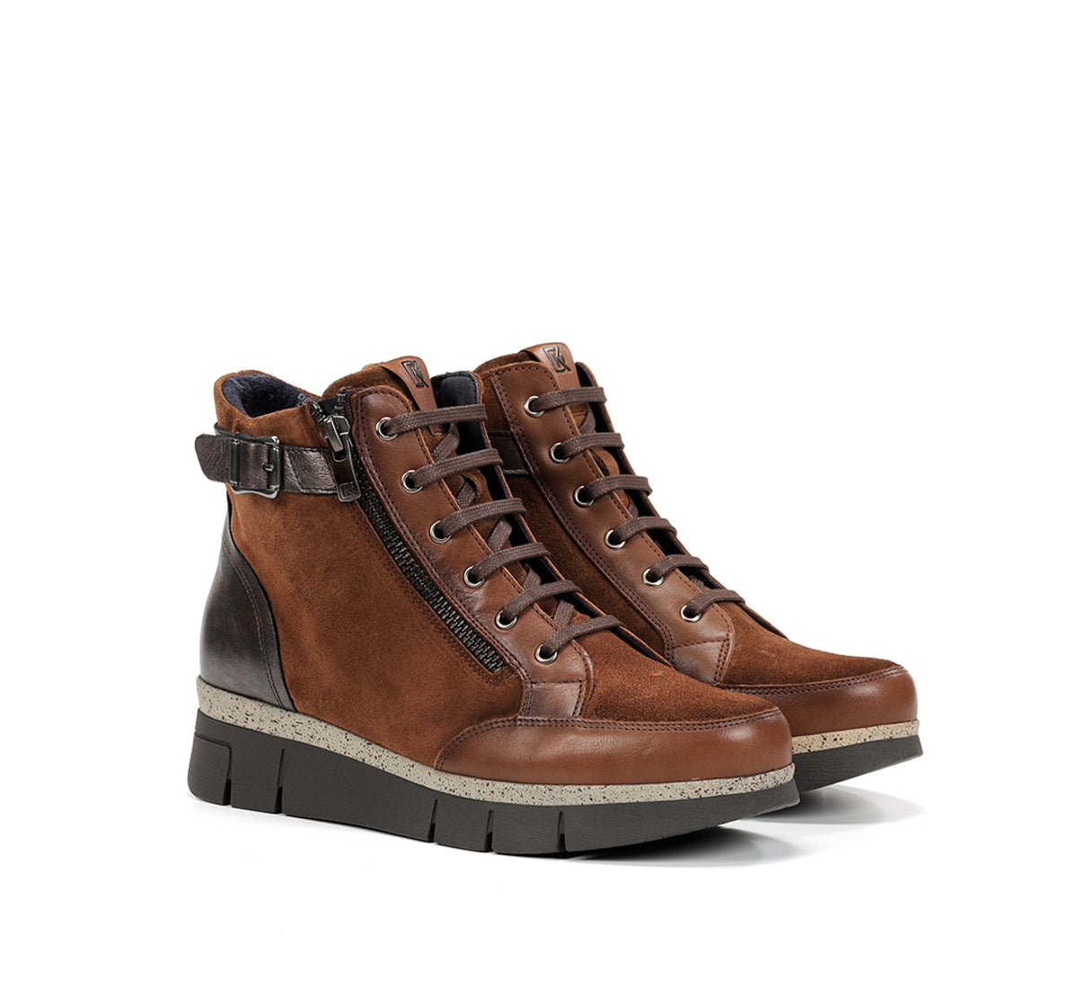 Fluchos Dorking India D9329 bottines marron femme
