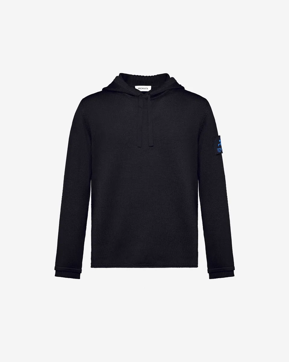 Premiata pull laine capuche homme 100% laine